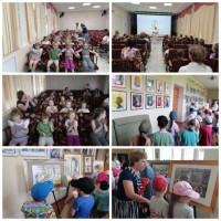 Дошколята в виртуальном концертном зале
