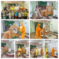Спектакль "Заячья избушка" для самых маленьких в детском саду «Дюймовочка»